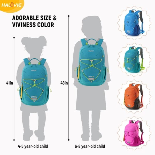 HALOVIE Kids Backpack Small Travel Backpacks Preschool Backpack Outdoor School Backpack Kindergarden Boys Girls - Image 5