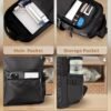 21L Large Backpack with Laptop Compartment, School Backpack, Travel Backpack, Work Backpack for Woman and Man, Casual Bookbags for High School and University for Boys and Girls, Black - Image 2