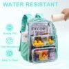 CAMTOP Clear Backpack Heavy Duty Transparent Bag See Through BookBag for Student School Work Festival Sport Travel - Image 2