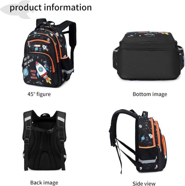 Kids Backpack for Girls Preschool Elementary Kindergarten School Bag 15.6″ Multifunctional Cute Large Capacity - Image 4