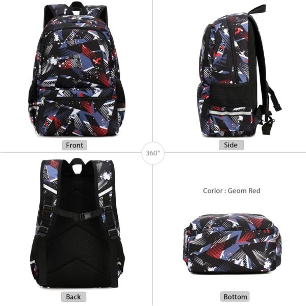 Octsky Kids Backpack for Girls Boys Elementary Primary Middle School Bags for Teens Childs Bookbags Cute Durable Travel Gifts - Image 3