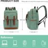 YGR Laptop Backpack for Women, Female, College, Travel, Business, Outdoor Sports, Office, Work in Green - Image 2