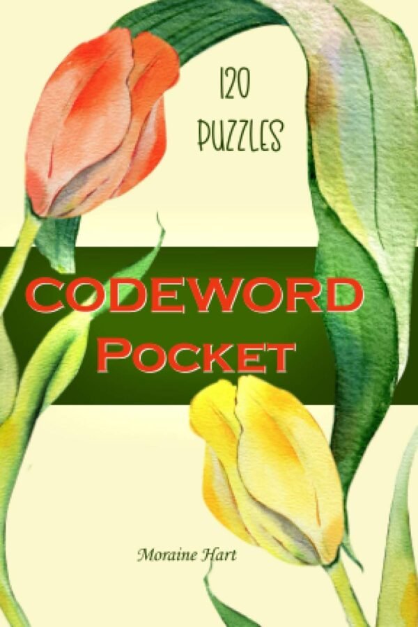POCKET CODEWORD: Small Travel-Friendly Book with 120 CodeWord Puzzles