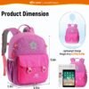 SKYSPER Kids Small Backpack Toddler Travel Backpack with Safety Anti-lost Leash Preschool Daypack for Boys Girls - Image 2