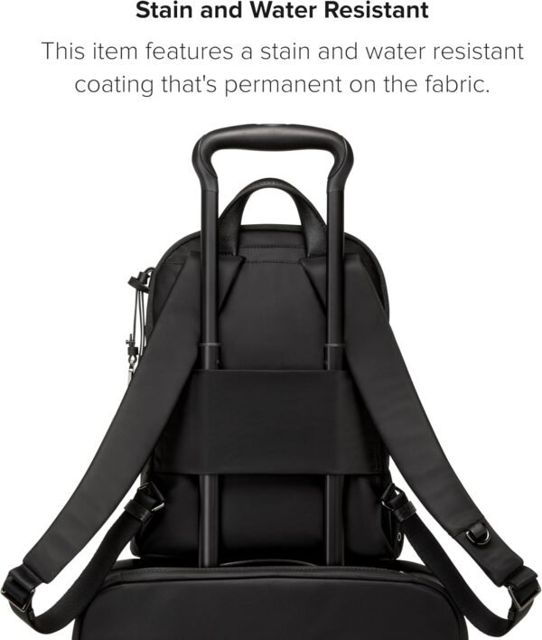 TUMI - Voyageur Denver Backpack - Everyday Nylon Backpack for Business - Premium Travel Backpack for Men & Women - Black & Gunmetal - Image 6