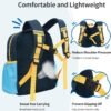 Kids Backpack for Boys - 15 Inch Preschool Backpack for Kids 3 to 8, Lightweight Kindergarten Backpack for Boys Elementary School Backpack for 1st 2nd Grade Kids Travel Backpack, Dark Blue - Image 3