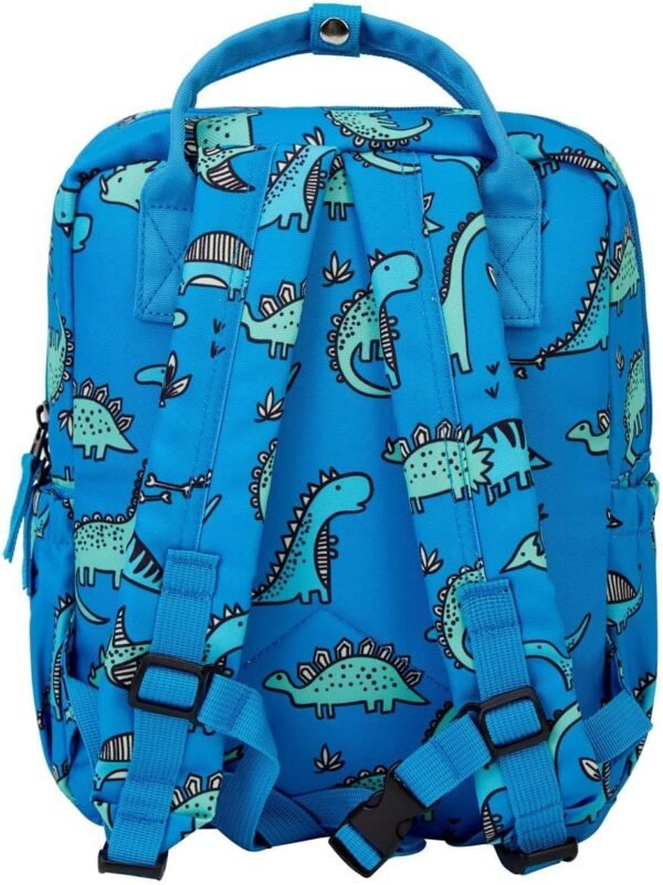 Cute Toddler Preschool Backpack Dinosaur Unicorn School Book Bag for Girls, Boys, Kids, Kindergarten Nursery Travel Bag(12inch, Blue Dinosaur) - Image 5