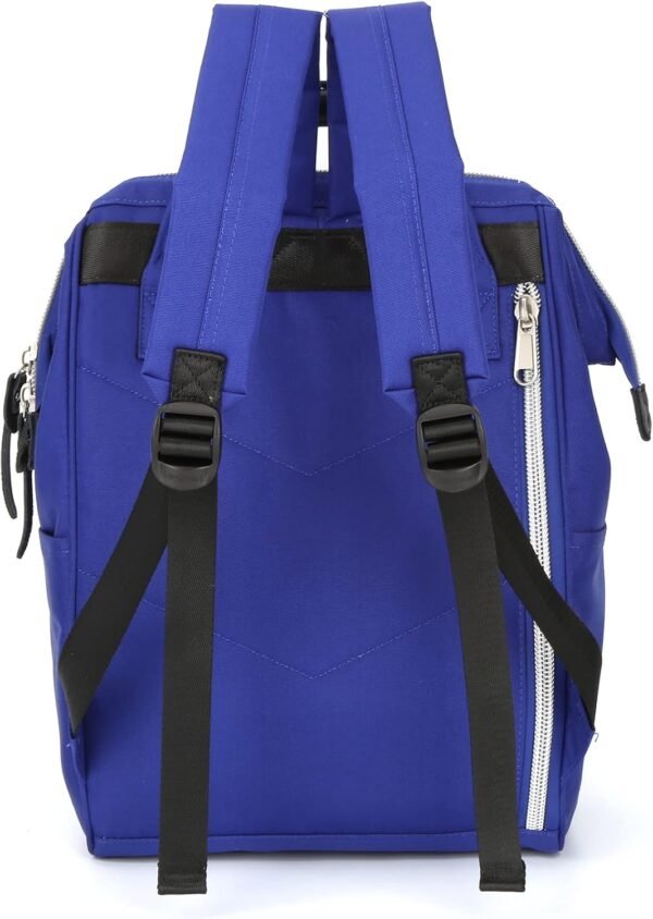 himawari Travel School Backpack with USB Charging Port 15.6 Inch Doctor Work Bag for Women&Men College Students(1881-Klein Blue33#) - Image 4
