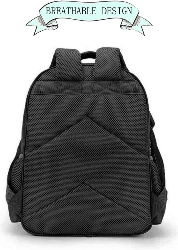 Qushy Unisex Backpack Travel Bag School Bag Casual Backpack School Set Pen Case Laptop Bag for Boys Girls Adult - Image 5