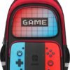 School Backpack For Boys - Gamer Boys Backpack For Kids Children Teens Elementary Middle School - Boys Backpacks Ages 6-18，17″ Video Game Bookbag Travel Back Pack