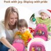 SKYSPER Small Toddler Backpack with Safety Anti-lost Leash Kids Travel Daypack for Preschool Kindergarten for Boys Girls - Image 2