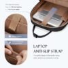 Laptop Backpack Women,15.6 Inch Teacher Backpack Laptop Bag with Laptop Compartment,Waterproof Daypack for Work Travel，Black - Image 3