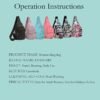EVANCARY Small Sling Bag for Women Men, Sling Backpack Chest Daypack Crossbody Backpack for Travel Sports Running Hiking - Image 8