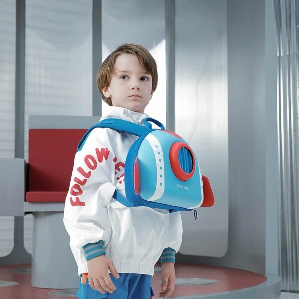 Zoy zoii Toddler Backpack for Boy, Kids Mini Battleship Backpack Gift, Preschool Kindergarten Travel Bag for 2-6 Years - Image 5