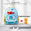 mygreen Preschool Backpack for Toddler Boys 2-4, Mini Backpack for School & Travel, Small Kids Child Backpacks, Kindergarten Daycare Cute Baby Bag Light Blue Airplane - Image 3
