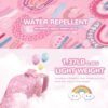 Kids Backpack, Kawaii Printed Girls Bookbags for Preschool, Lightweight School Backpack for Primary and Elementary and Kindergarten, Waterproof Teen Backpacks, Pink/Rainbow - Image 5