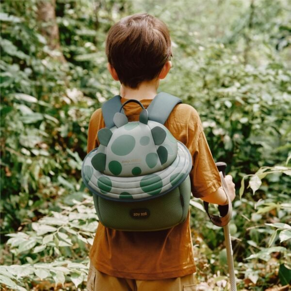 Zoy zoii Kids Backpack Cute Dinasour Gift for Toddler Boy Children Preschool Mini Travel Bag Age 3-6 - Image 2