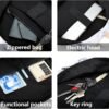 Backpack for Teen Girls Womens School Backpack Laptop Bookbags Travel Casual Rucksack Daypacks (Marble) One_Size - Image 4