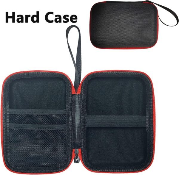 Hard Carrying Case for Powkiddy RGB20S Handheld Retro Game Console, Protective Case for Miyoo Mini Plus Portable Game Console Accessories (Black Case Only) - Image 4