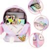 Cute Waterproof Toddler Backpack Girls for Boys 3D Animal Cartoon Rabbit Girls kids Bag for Baby Suitable for 1-5 Years Kids Backpack for Girls Travel（Little White Rabbit） - Image 4