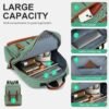 YGR Laptop Backpack for Women, Female, College, Travel, Business, Outdoor Sports, Office, Work in Green - Image 3