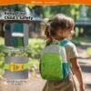 SKYSPER Toddler Backpack for Boys Girls Kids Travel Backpack Preschool Kindergarten Travel Daypack(Green) - Image 5