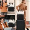 LOVEVOOK Laptop Backpack for Women, 15.6'' Waterproof Nurse Bag Teacher Work Backpack Purse for Women, Travel Computer Backpack for College Office Business Ladies - Image 9