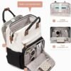 LOVEVOOK Laptop Backpack for Women, 15.6'' Waterproof Nurse Bag Teacher Work Backpack Purse for Women, Travel Computer Backpack for College Office Business Ladies - Image 2