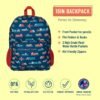 Wildkin 16-Inch Kids Backpack for Boys & Girls, Perfect for Elementary School Backpack, Features Padded Back & Adjustable Strap, Ideal Size for School & Travel Backpacks (Transportation) - Image 2