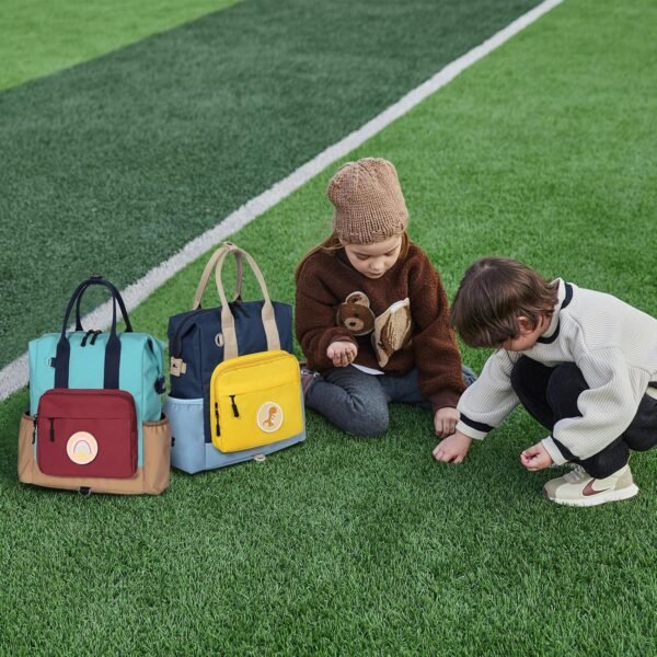 CLUCI Toddler Backpack Kids Backpacks For Boys Preschool Kindergarten Elementary Daycare Backpack For School & Travel Bookbag with 4 Detachable Cute Patches - Image 2