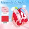 Kids School Travel Backpack For Girls Boys, Toddler Preschool Mini Lightweight Bookbag,Ideal For Back to School Gift,Small (Pink) - Image 4