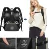 LOVEVOOK Travel Backpack For Women,40L Carry On Backpack Flight Approved,TSA Personal Item Travel Bag Fits 17 Inch Laptop,Business Weekender Overnight Daypack with Toiletry Bag and Cube,Black - Image 6