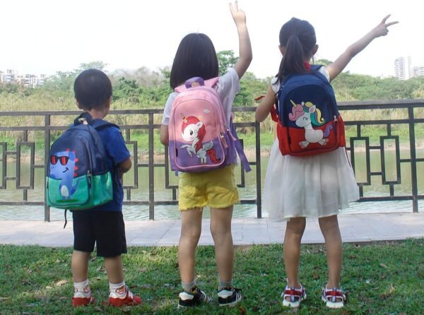 Kids Toddler Preschool Travel Backpack Cool Cute Cartoon Daypack (Dinosaur Green) - Image 6