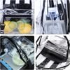TINYAT Heavy Duty Transparent Clear backpack See Through Clear Bag Kid Backpack for School, Concerts, Sports, Travel T9051 - Image 5