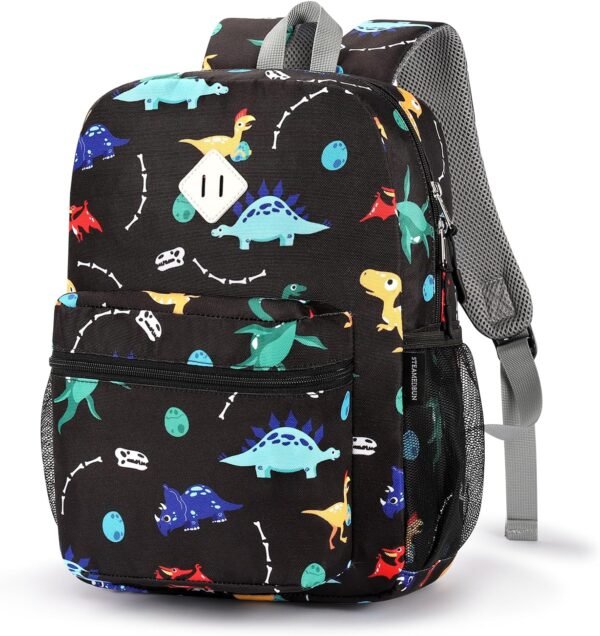 STEAMEDBUN Kids Backpack for Boys 4-8: Boys Backpacks for Elementary School- Dinosaur Backpack - 15 inch Backpack for Kindergarten - Image 6