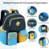Kids Backpack for Boys - 15 Inch Preschool Backpack for Kids 3 to 8, Lightweight Kindergarten Backpack for Boys Elementary School Backpack for 1st 2nd Grade Kids Travel Backpack, Dark Blue - Image 4