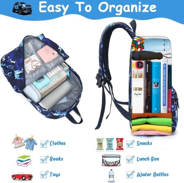 CAMTOP Kids Backpack Preschool Kindergarten Bookbag Toddler School Bag for Boys and Girls - Image 8
