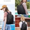 LOVEVOOK Laptop Backpack for Women, 15.6 Inch Travel Work Backpack for Teacher Nurse, Anti Theft Water Resistant Computer Back Pack for College Business Black - Image 6