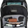 Kenneth Cole REACTION Women's Chelsea Chevron 15" Laptop and Tablet Backpack, Black - Image 7