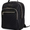 Kenneth Cole REACTION Women's Chelsea Chevron 15" Laptop and Tablet Backpack, Black - Image 3