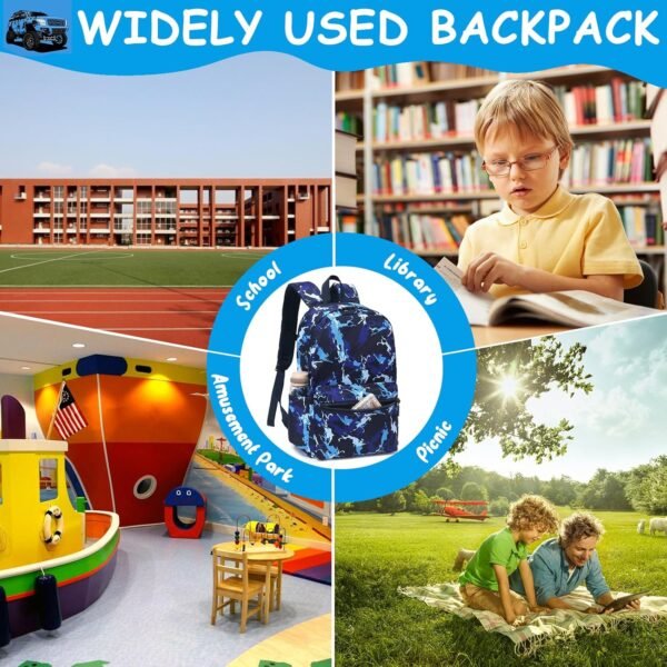 CAMTOP Kids Backpack Preschool Kindergarten Bookbag Toddler School Bag for Boys and Girls - Image 9