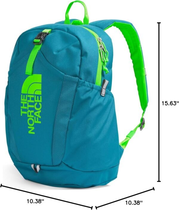 THE NORTH FACE Teen Mini Recon Backpack, Blue Moss/Safety Green, One Size - Image 5