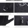 SAMIT Anime Luminous Backpack with USB Charging Port & Anti Theft Lock &Pencil Case Daypack Laptop Backpack - Image 4
