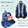 Wildkin 15-Inch Kids Backpack for Boys & Girls, Perfect for Early Elementary, Backpack for Kids Features Padded Back & Adjustable Strap, Ideal for School & Travel Backpacks (Heroes) - Image 3