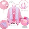 Cute Waterproof Toddler Backpack Girls for Boys 3D Animal Cartoon Rabbit Girls kids Bag for Baby Suitable for 1-5 Years Kids Backpack for Girls Travel（Little White Rabbit） - Image 5