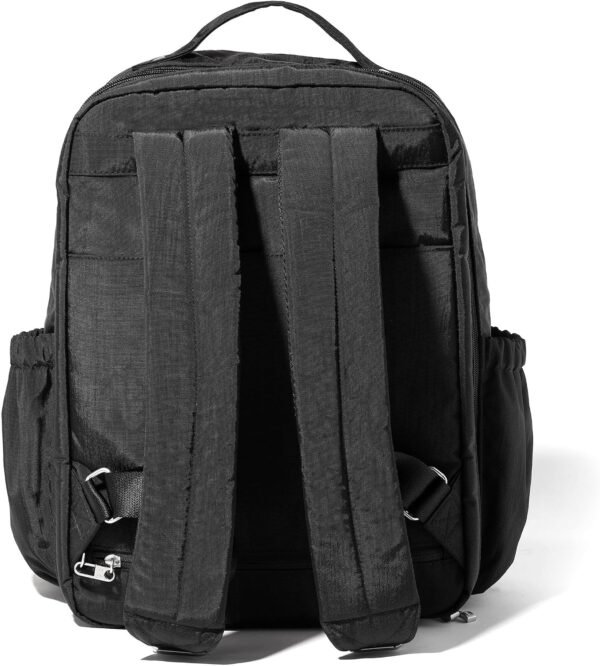 Baggallini Women's Tribeca Expandable Laptop Backpack, Black - Image 4