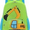 LOIDOU Toddler Backpack Boys 15 Inch Kids Preschool Kindergarten School Backpack Book Bag for Daycare Nursery Travel with Chest Strap，Fits 3 to 8 years old