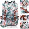 YGR Floral Laptop Backpack for Women, Female, School, Travel, Business, Outdoor Sports, Office, Work - Image 5