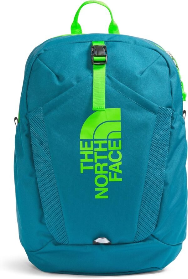 THE NORTH FACE Teen Mini Recon Backpack, Blue Moss/Safety Green, One Size
