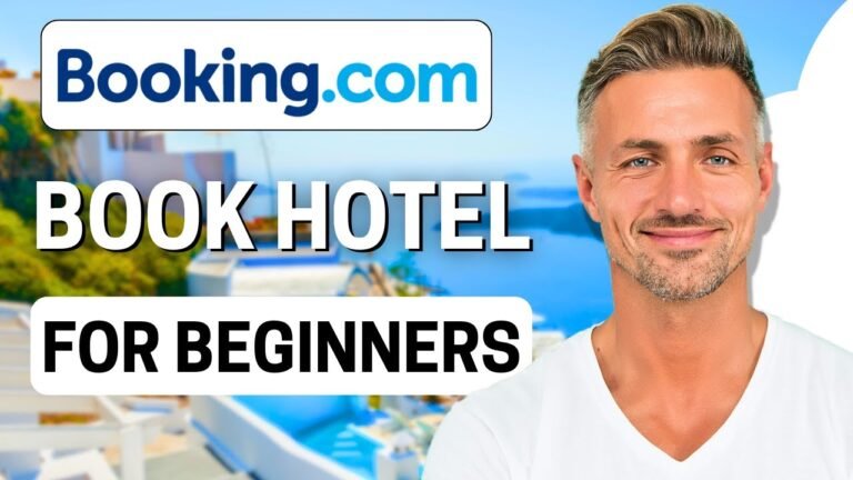 How to Book a Hotel With Booking.com Tutorial in 2024